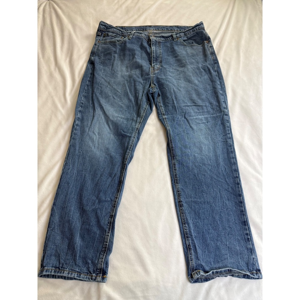 Levis 541 Athletic Taper Jeans Mens 40x30 Medium Wash Blue Denim Pants